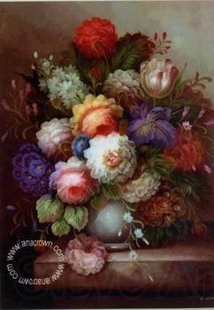 unknow artist Floral, beautiful classical still life of flowers.103 France oil painting art